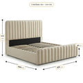 Dimensions du lit coffre Eden (couchage 160x200) : 171 x 221 cm hors tout, tete de lit 111 cm, caisse 30 cm