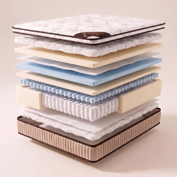 Matelas Nuage hybride 30cm surmatelas intégré
